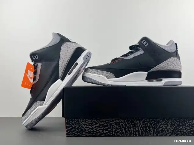 DN3707-010 3 Air Jordan Cement Black 0617